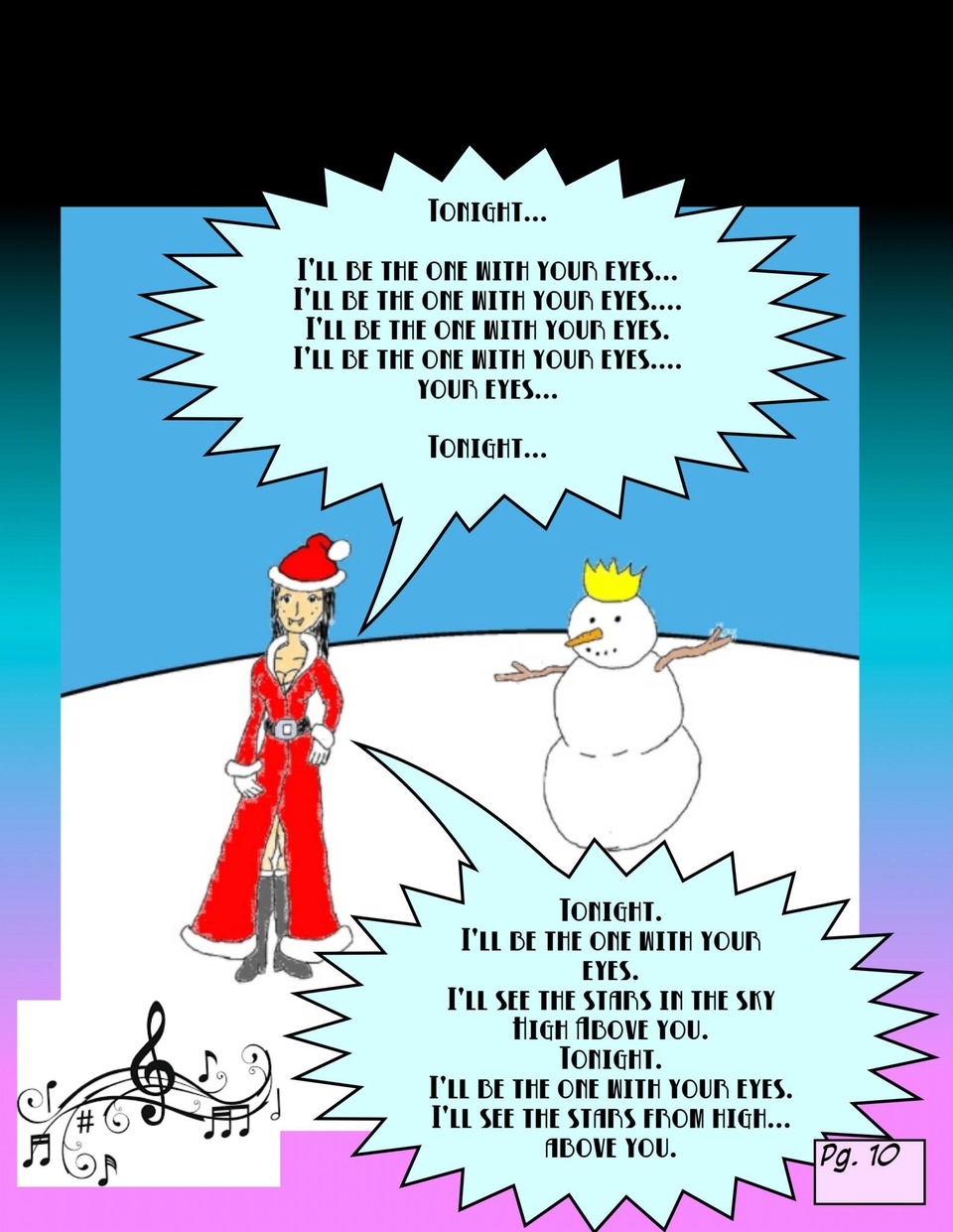 Episode 22 : BONUS : Princess January sings "With Your Eyes" : Pg. 10