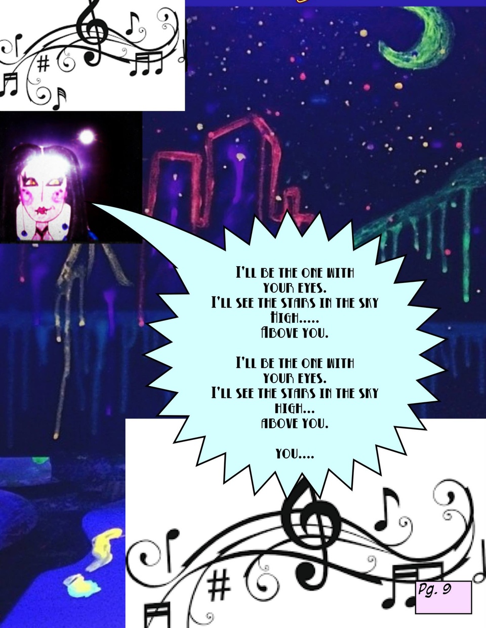 Episode 22 : BONUS : Princess January sings "With Your Eyes" : Pg. 9