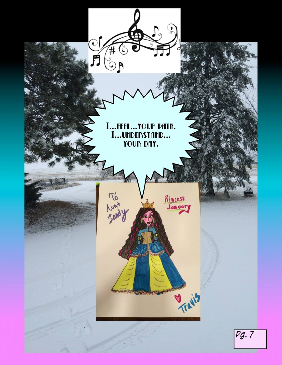 Episode 22 : BONUS : Princess January sings "With Your Eyes" : Pg. 7