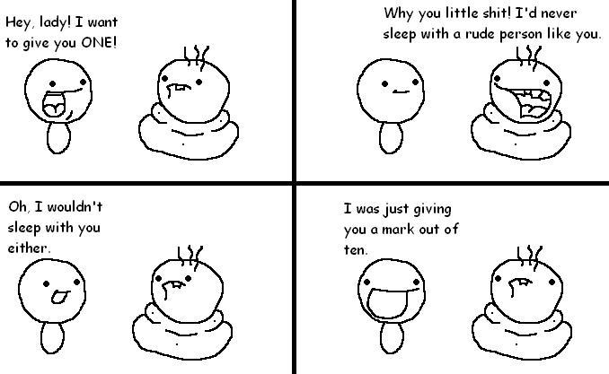 Rude Little Shit.