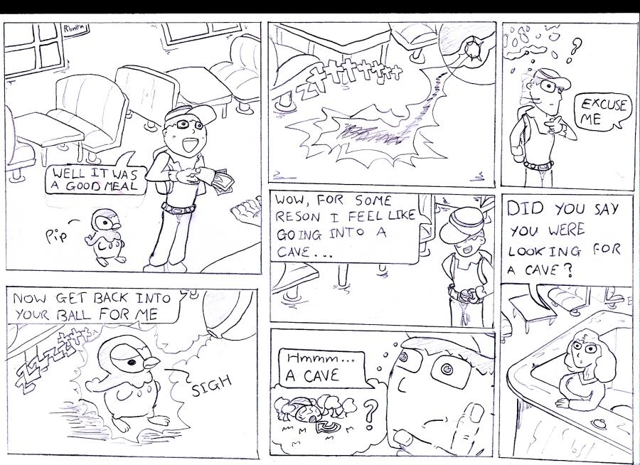 Guest Comic #2: rbnttn's Version of Pokemon Sinnoh Surfer