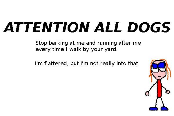 Public Dog Announcement