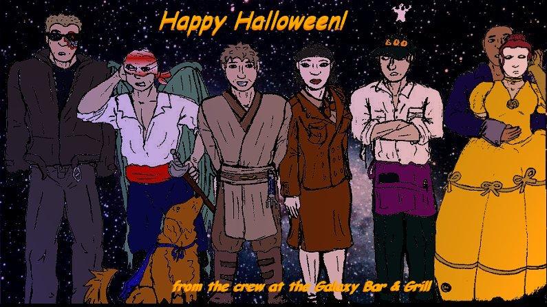 Halloween 2003 "Galaxy Crew"