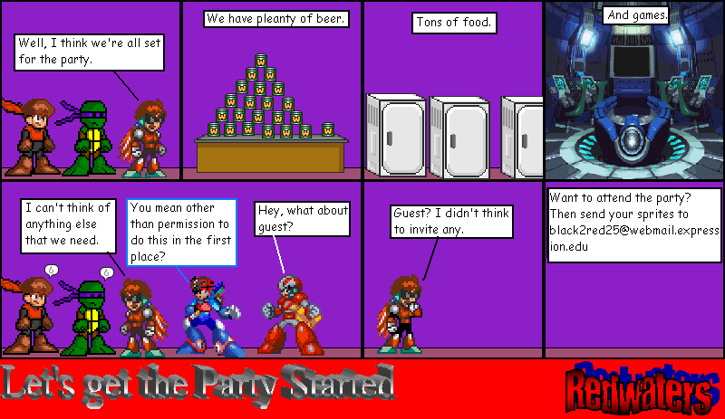 Guest Comic: Let's get the Party Start