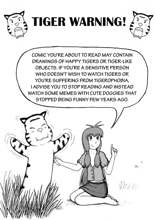 Adult Thoughts - TIGER WARNING!