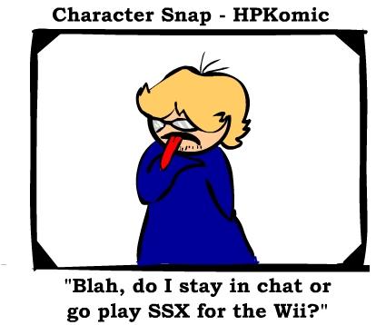 Filler of somesort: Character Snap - HPK