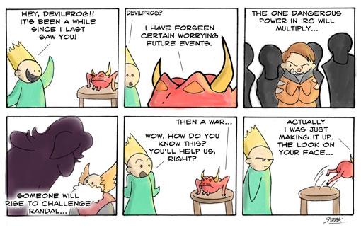 #107: Prophecy (World War IRC Part 0)