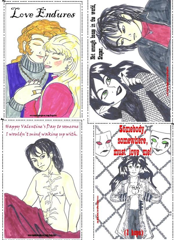 Songs of an Angel Valintine Cards 2004