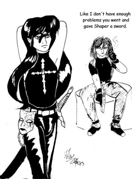Shaper with a Sword