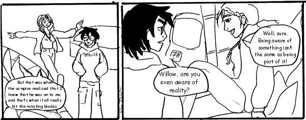 One Evening in the mall