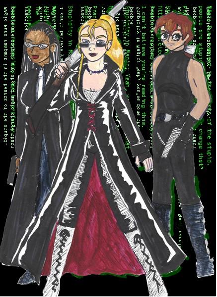 Stupidity in the Matrix Pinup
