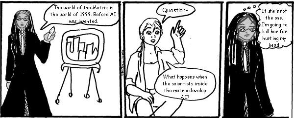 and she didn't even ask for questions