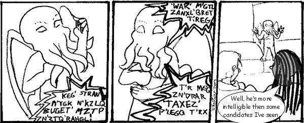 Most campaign speeches sound like this to me.