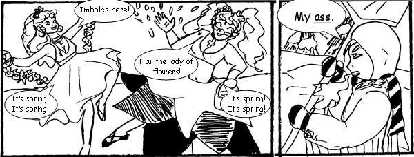 Imbolc Comic: late but still funny