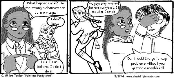 Pointless Panty shot