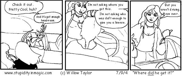 Where did he get it?