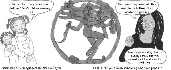 In case you wondered what she was wearing