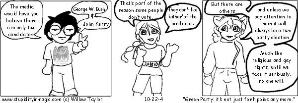 The Green Party: Not just for Hippies any more