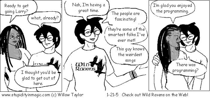 Check out Wild Ravens on the Web!