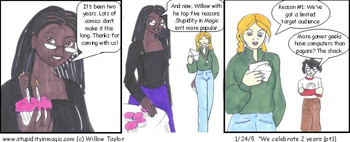 We celebrate two years (pt 1)