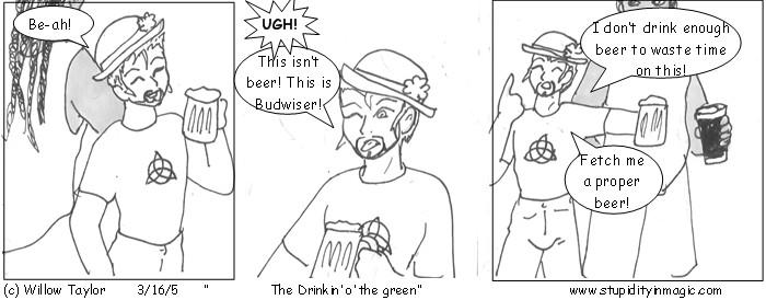The Drinking of the Green