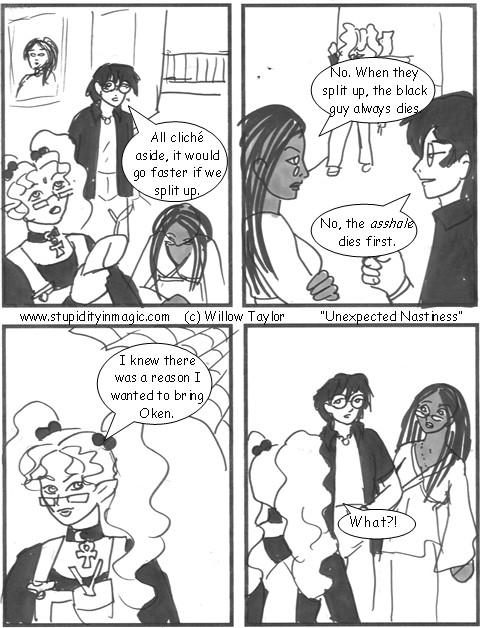 Unexpected nastiness