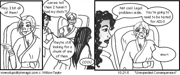 Unexpected consequences
