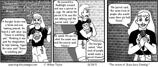 The Return of Jesus Does standup