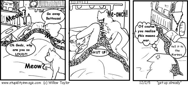 Get up already