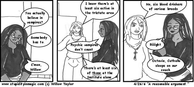 A reasonable arguement
