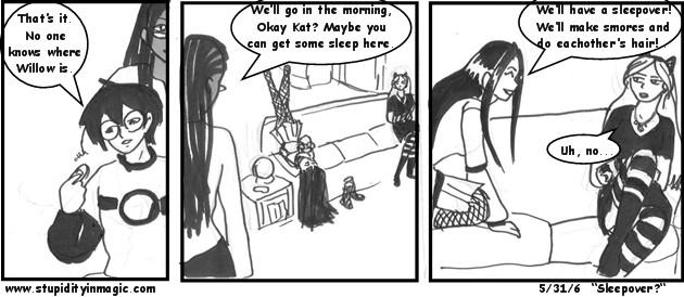 Sleepover?