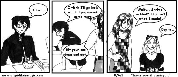 Larry Saw it coming