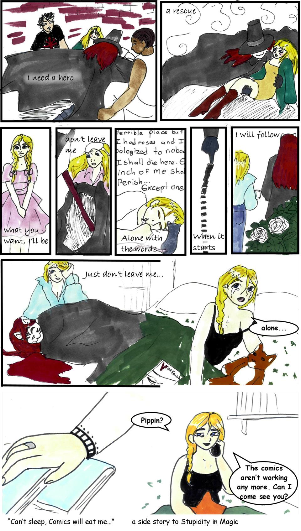 Can't sleep, Comics Will eat me 3