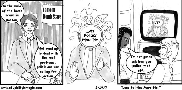 Less Politics More Pie