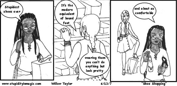 Shoe Shopping