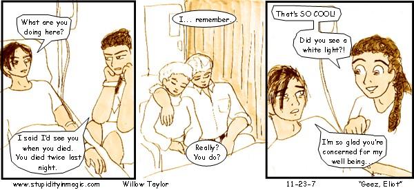 Geez, Eliot