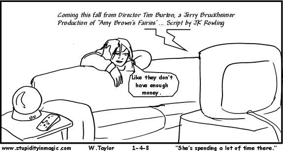 She's been spending alot of time there
