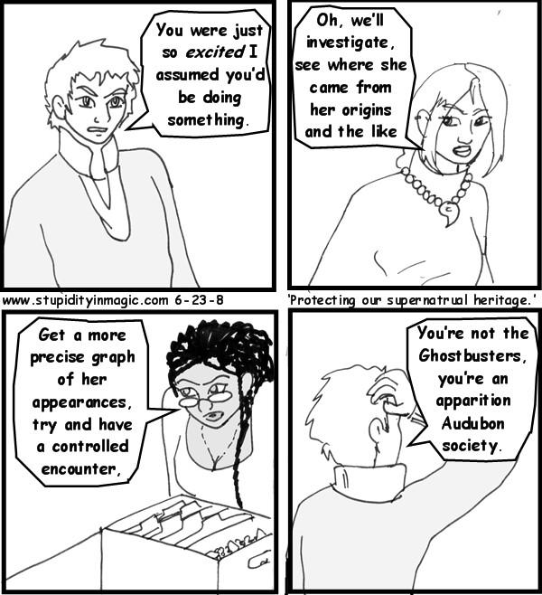 To protect our supernatural heritige