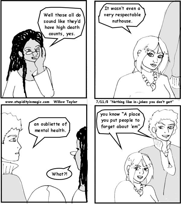 Nothing like In jokes you don't get