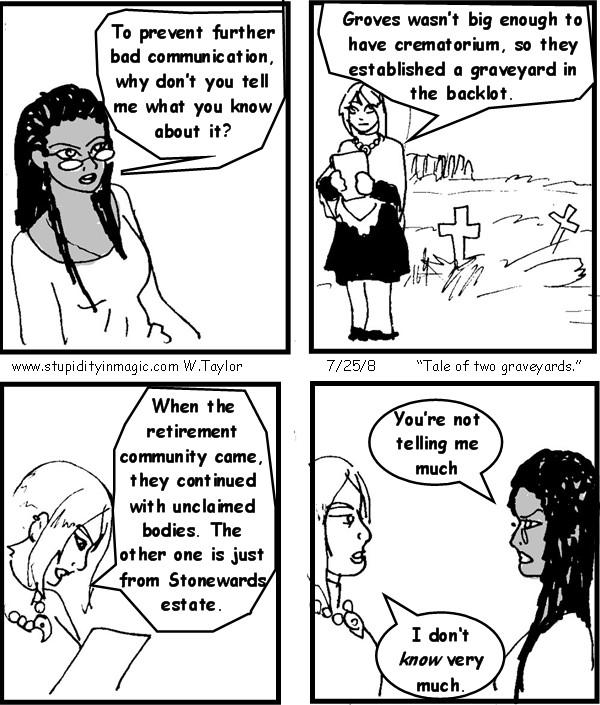 Tale of Two Graveyards