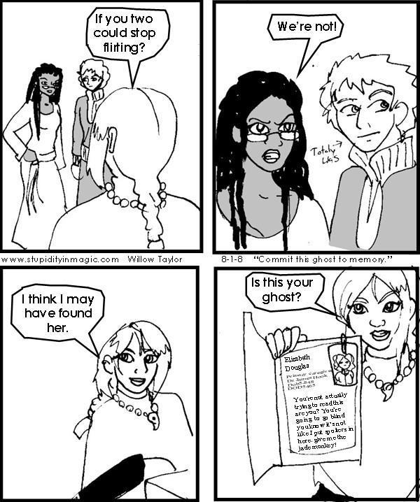 Commit this ghost to memory