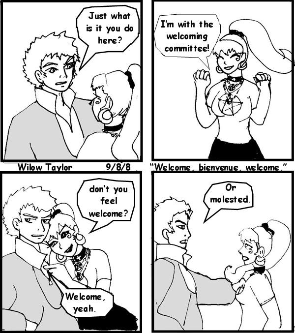 Welcome, bienvenue, welcome