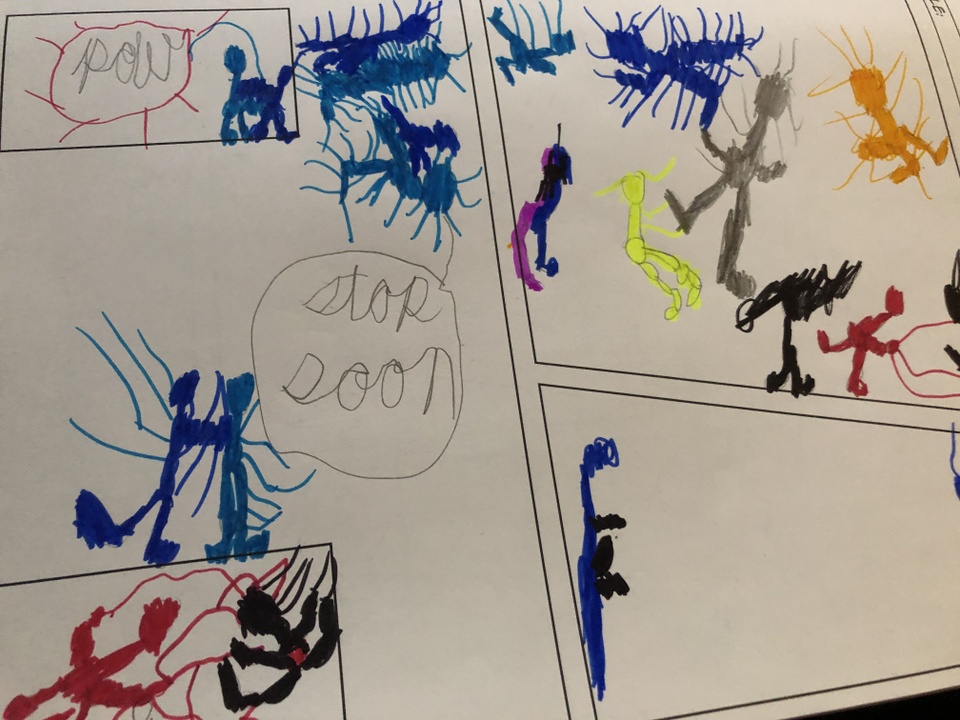 The start of the fight