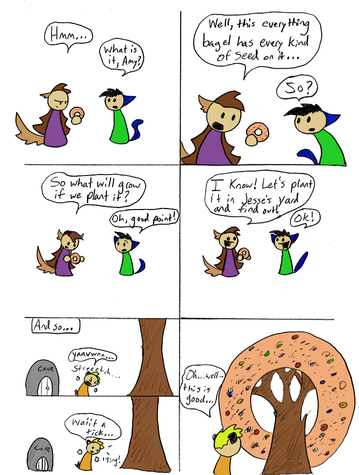 (#46) Some bagels get all the seeds...