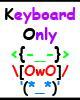 Go to 'Keyboard Only' comic