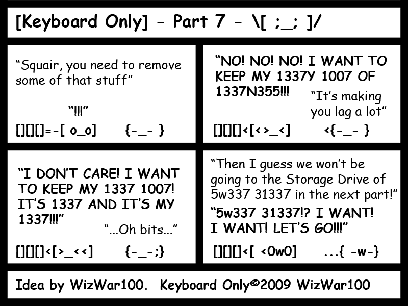 Keyboard Only Part 7