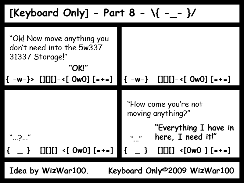 Keyboard Only Part 8