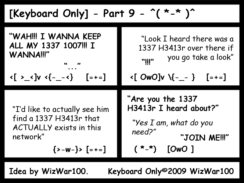 Keyboard Only Part 9