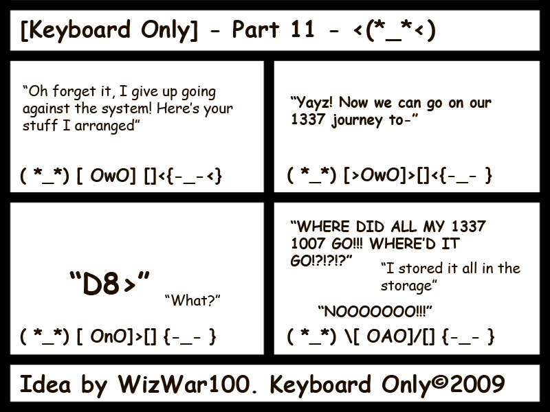 Keyboard Only Part 11