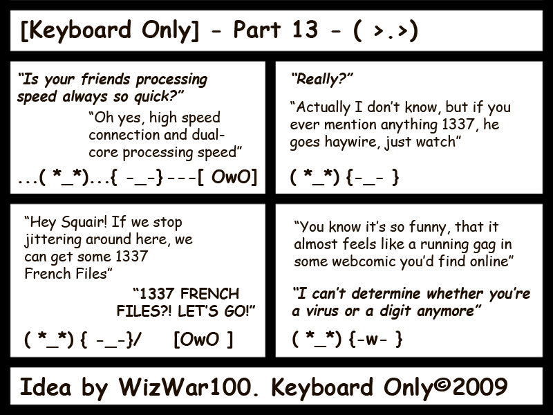 Keyboard Only Part 13